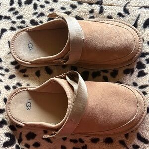 UGG Tan Suede Mules